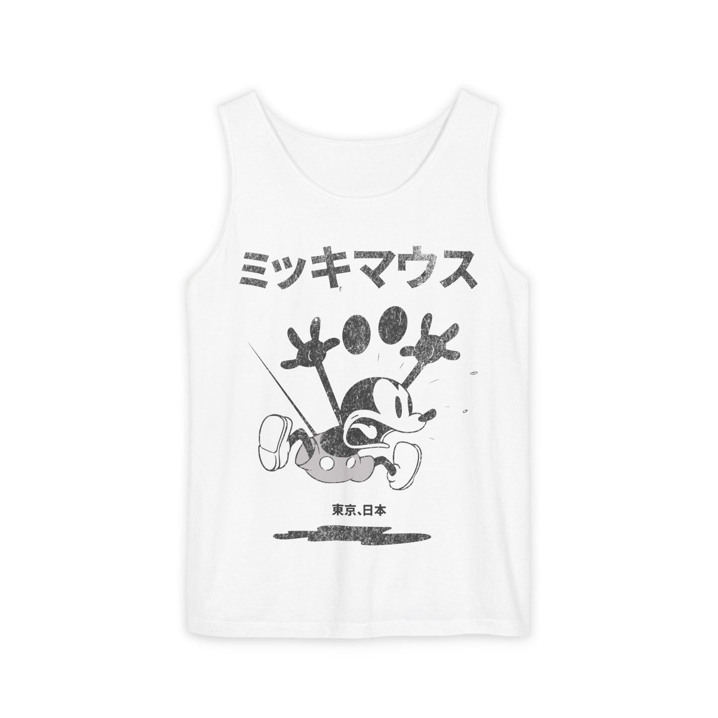 Retro Japanese Mickey Mouse Tank Top - KILLER RETRO