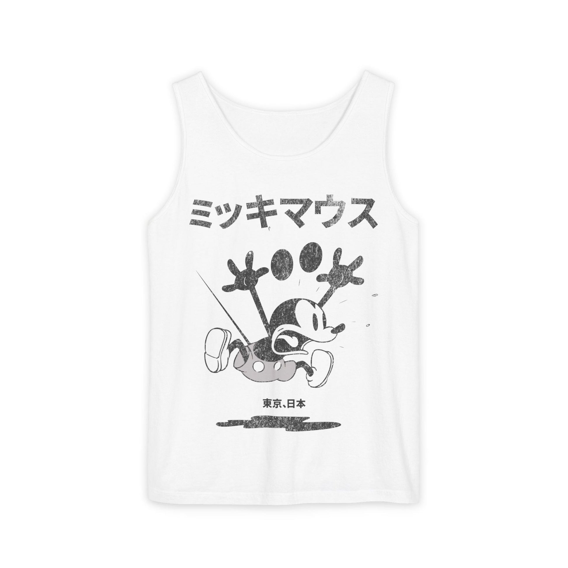 Retro Japanese Mickey Mouse Tank Top - KILLER RETRO