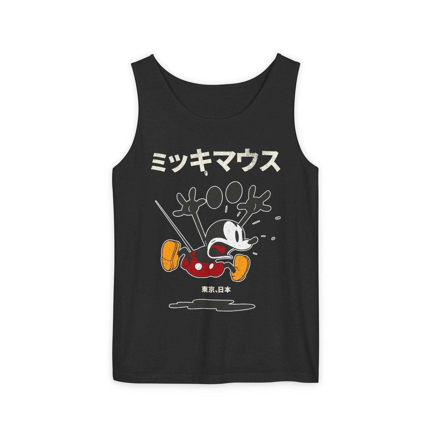 Retro Japanese Mickey Mouse Tank Top - KILLER RETRO