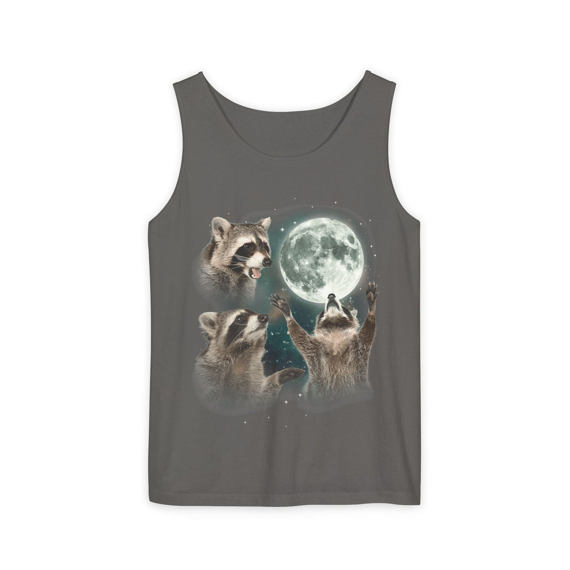 Retro Raccoons and Moon 90's Tank Top - KILLER RETRO
