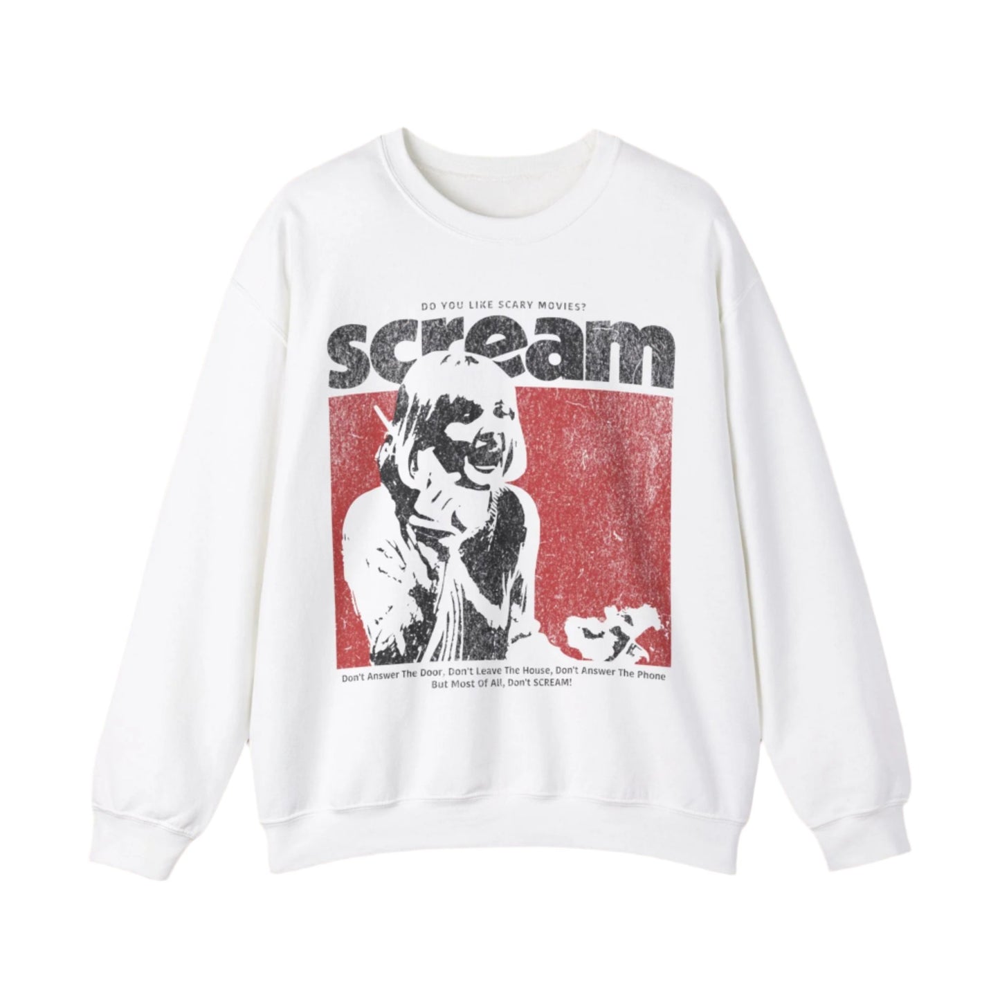 Scream Retro Horror Sweatshirt. - KILLER RETRO