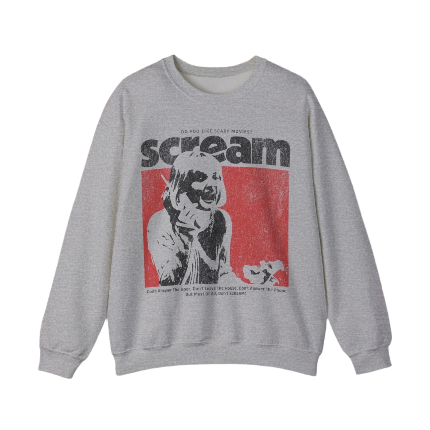 Scream Retro Horror Sweatshirt. - KILLER RETRO