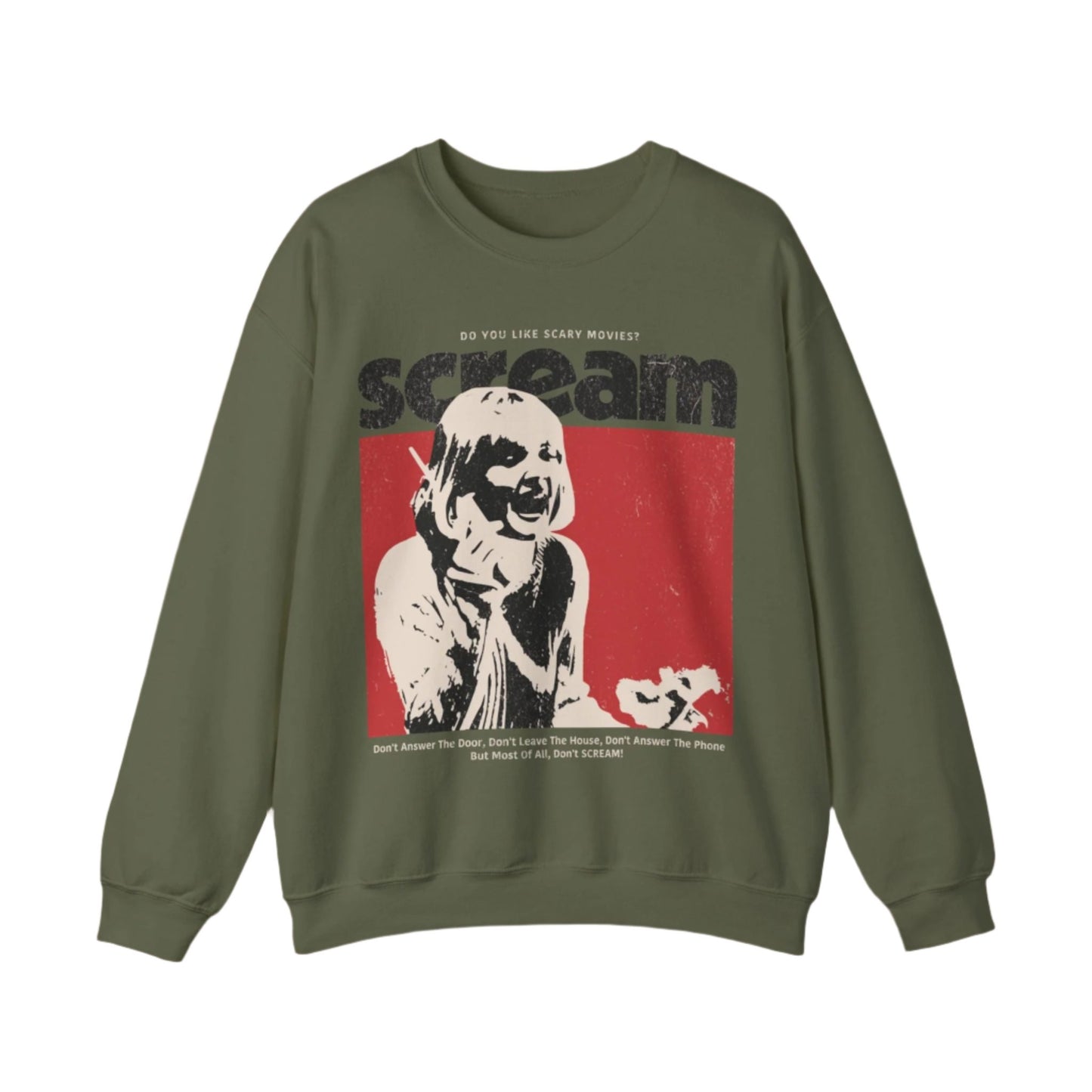 Scream Retro Horror Sweatshirt. - KILLER RETRO