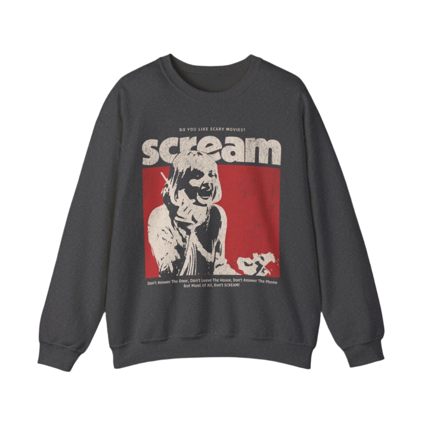 Scream Retro Horror Sweatshirt. - KILLER RETRO