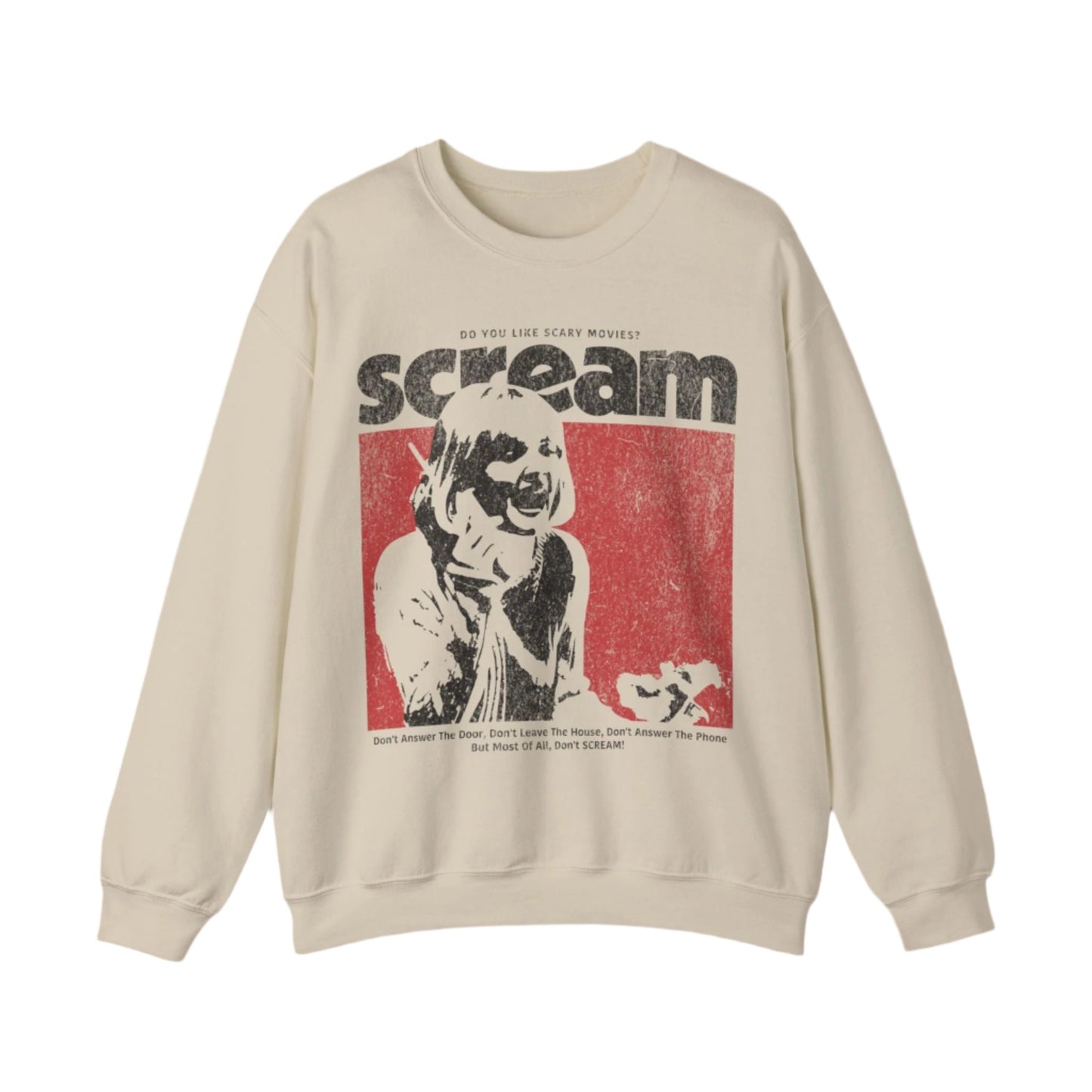 Scream Retro Horror Sweatshirt. - KILLER RETRO