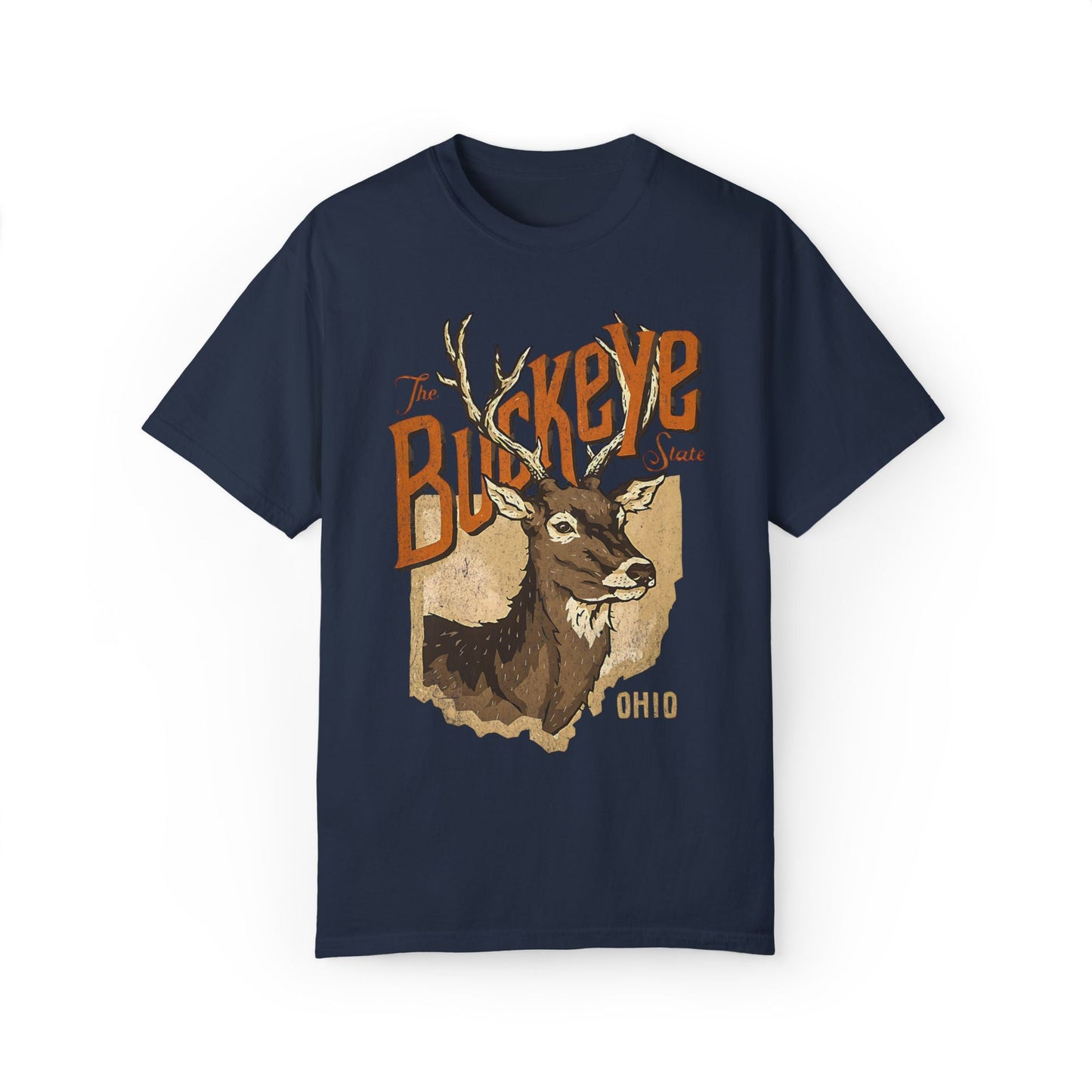 The Buckeye State Ohio Vintage Graphic Tee. - KILLER RETRO