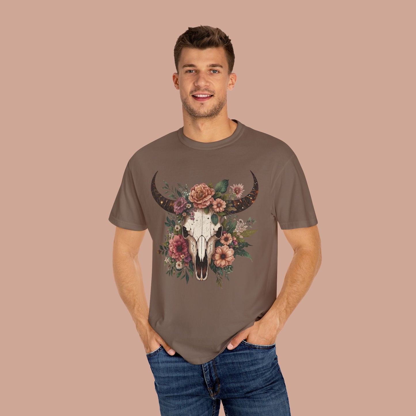 Vintage Cow Skull Western T-shirt - KILLER RETRO