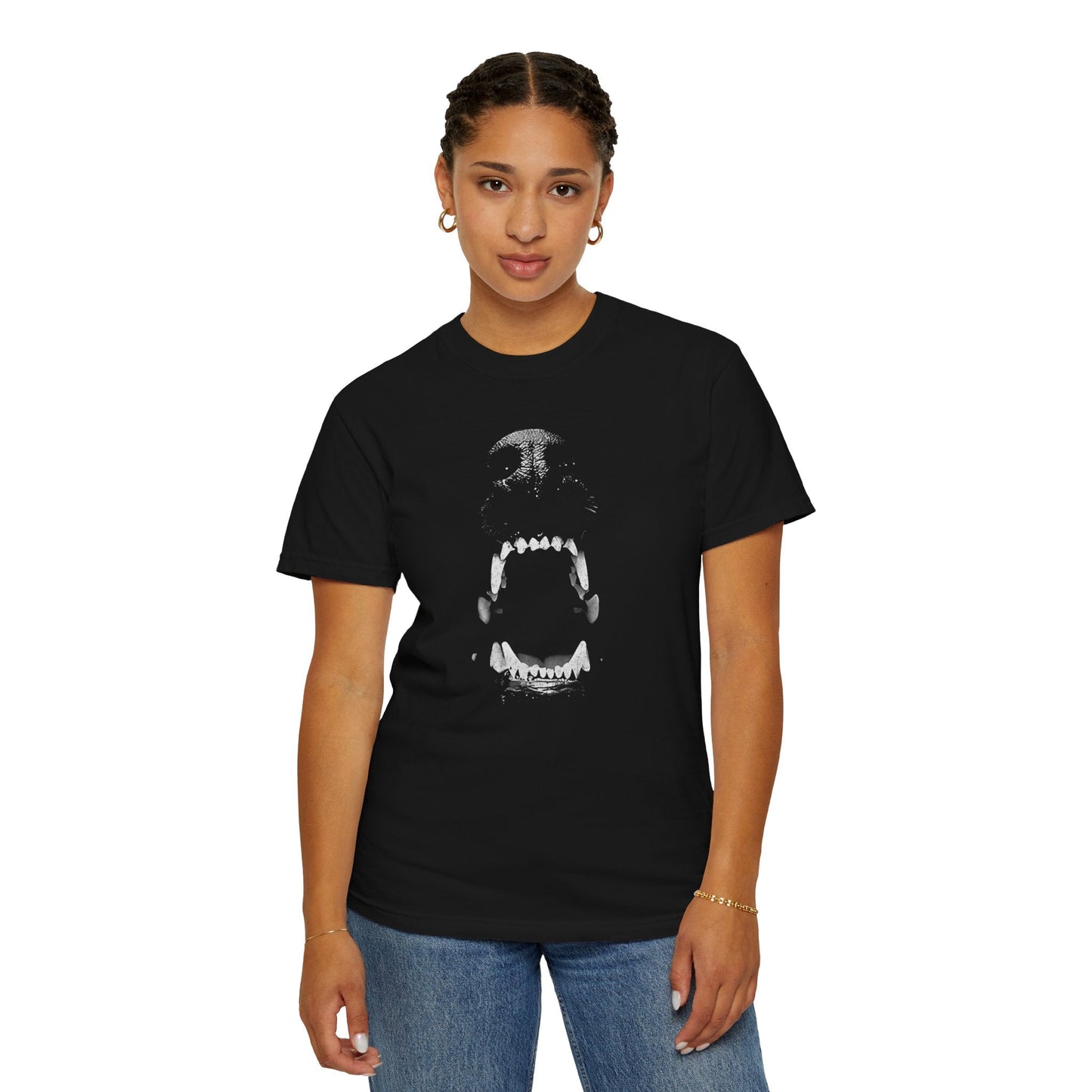Vintage Dog Mouth T-shirt. Retro Doberman Tee - KILLER RETRO