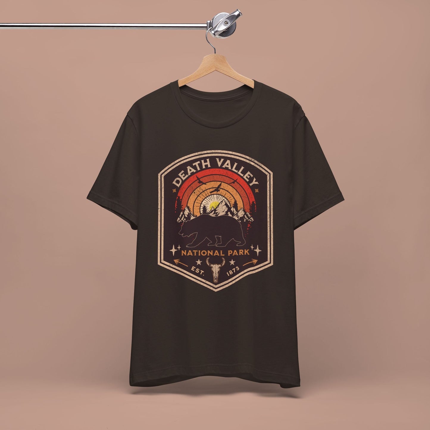 Vintage National Park Tee, Retro Distressed Death Valley T-shirt - KILLER RETRO