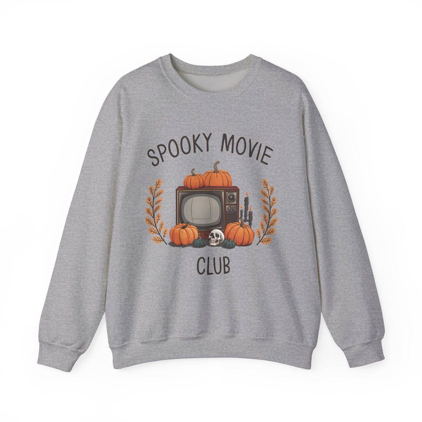 Vintage Spooky Movie Club Sweatshirt - KILLER RETRO