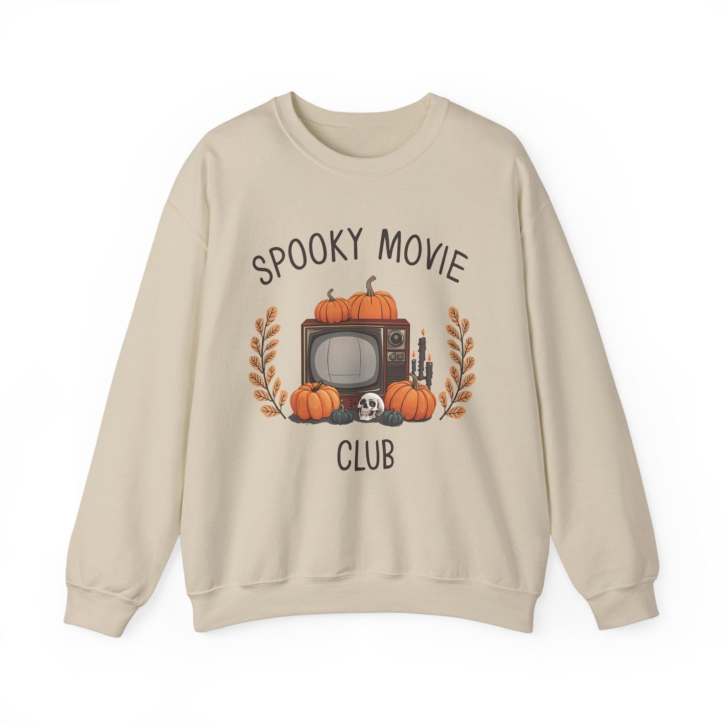 Vintage Spooky Movie Club Sweatshirt - KILLER RETRO