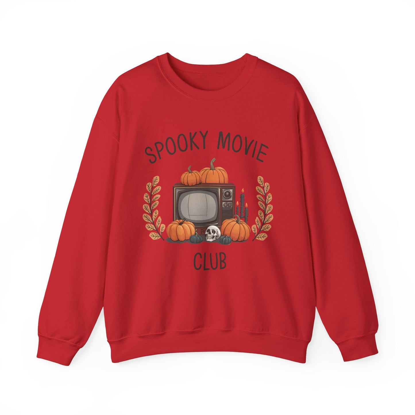 Vintage Spooky Movie Club Sweatshirt - KILLER RETRO