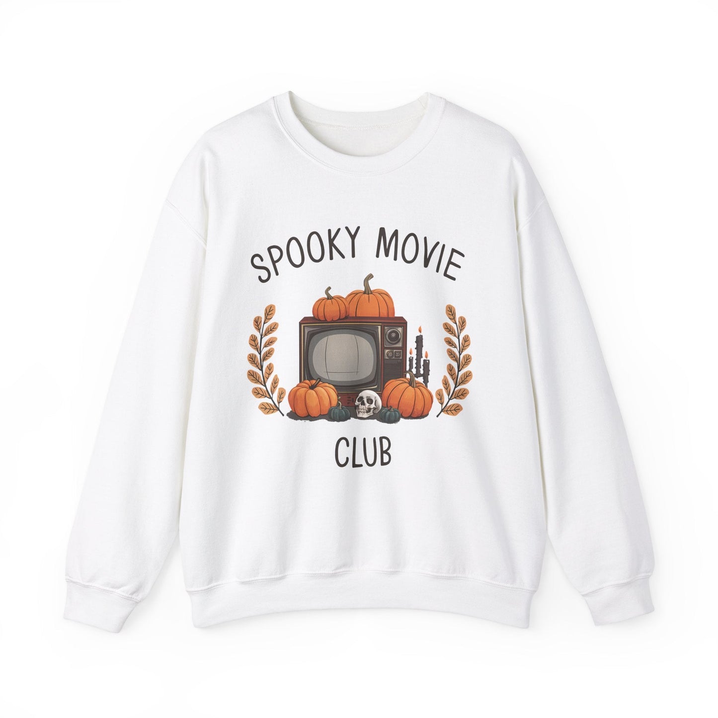 Vintage Spooky Movie Club Sweatshirt - KILLER RETRO