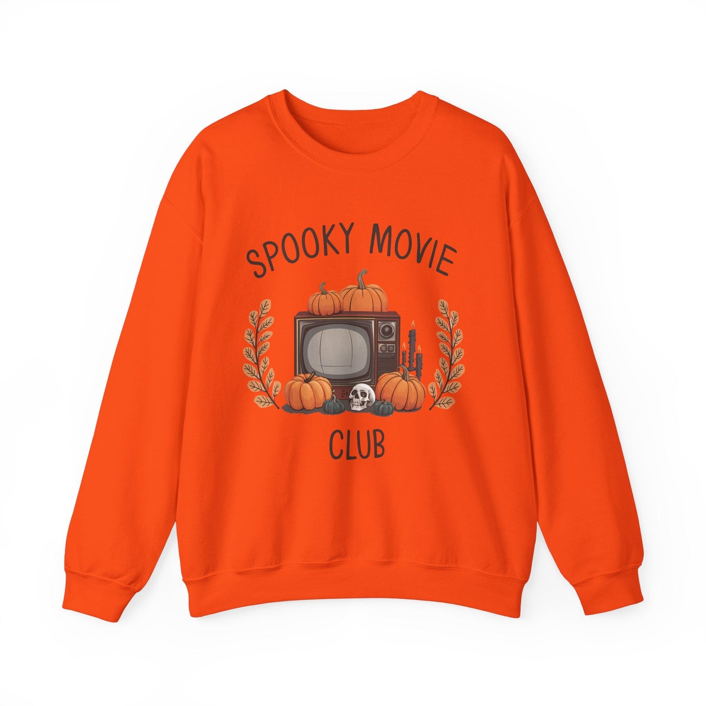 Vintage Spooky Movie Club Sweatshirt - KILLER RETRO