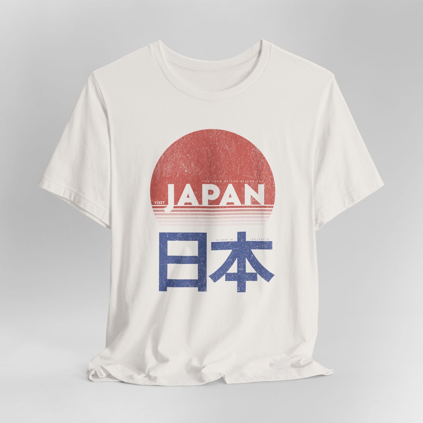 Vintage Visit Japan Unisex Retro Graphic Tee - KILLER RETRO