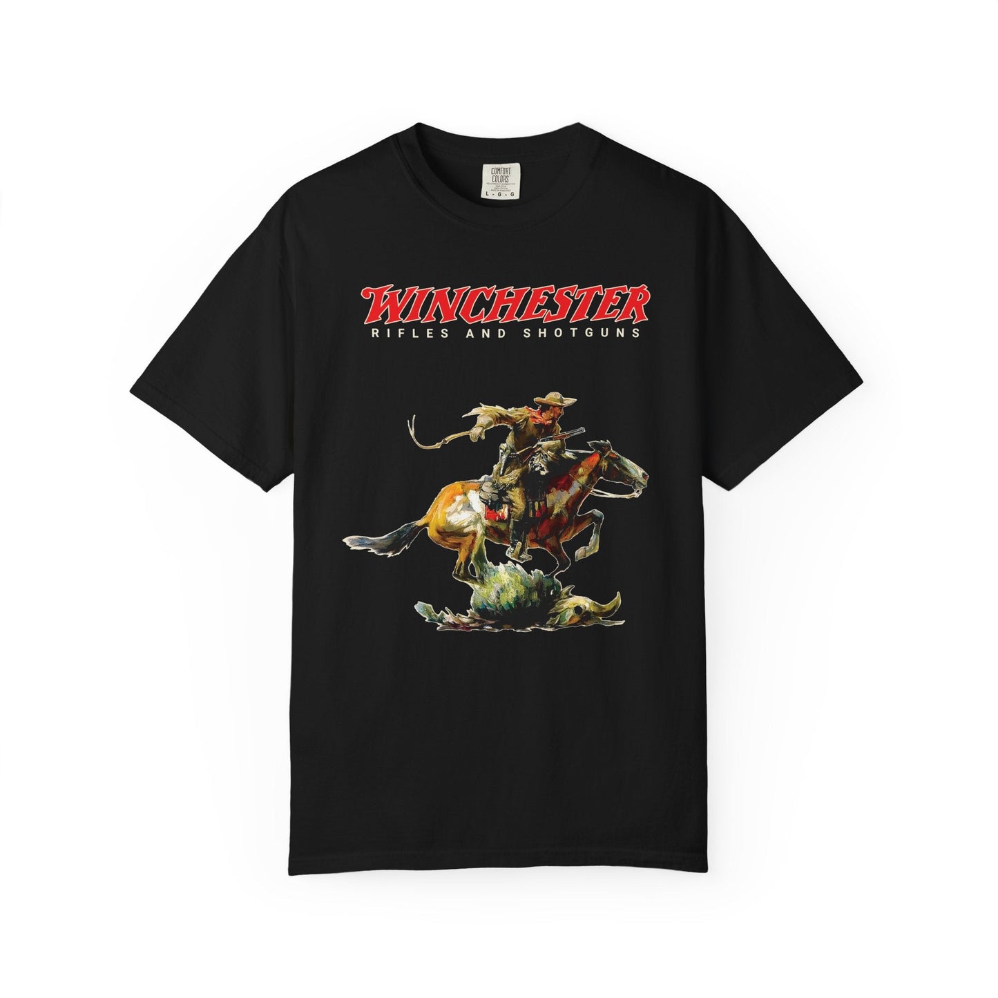 Vintage Winchester Riding Graphic T-Shirt - KILLER RETRO