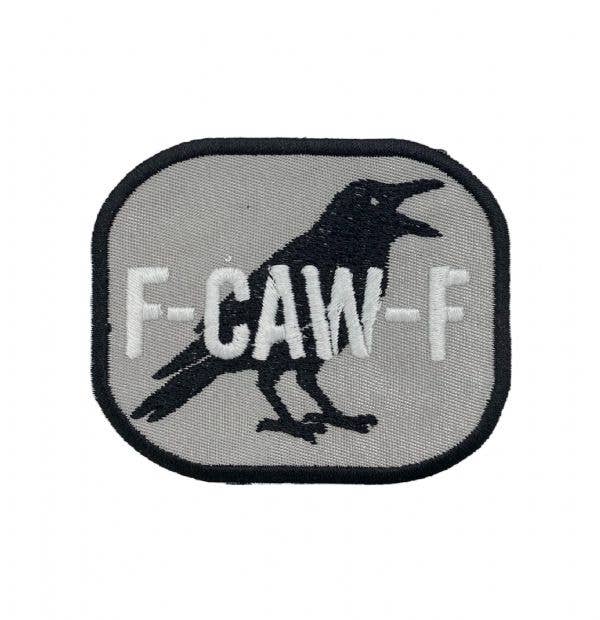 Wholesale Applique - F-CAW-F Crow, Fuck Off Humor, Sarcasm, Iron on Patch