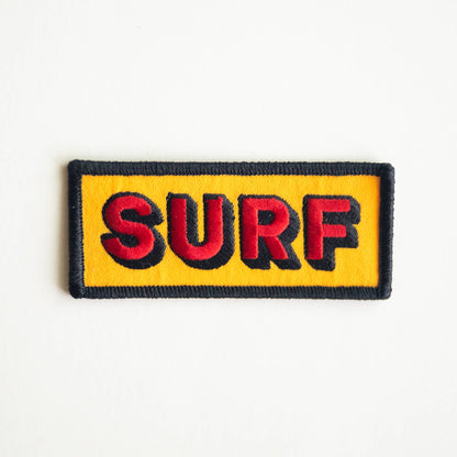 Union Made - SURF Embroidered Iron on Patch