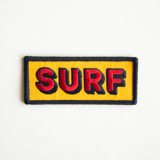 Union Made - SURF Embroidered Iron on Patch