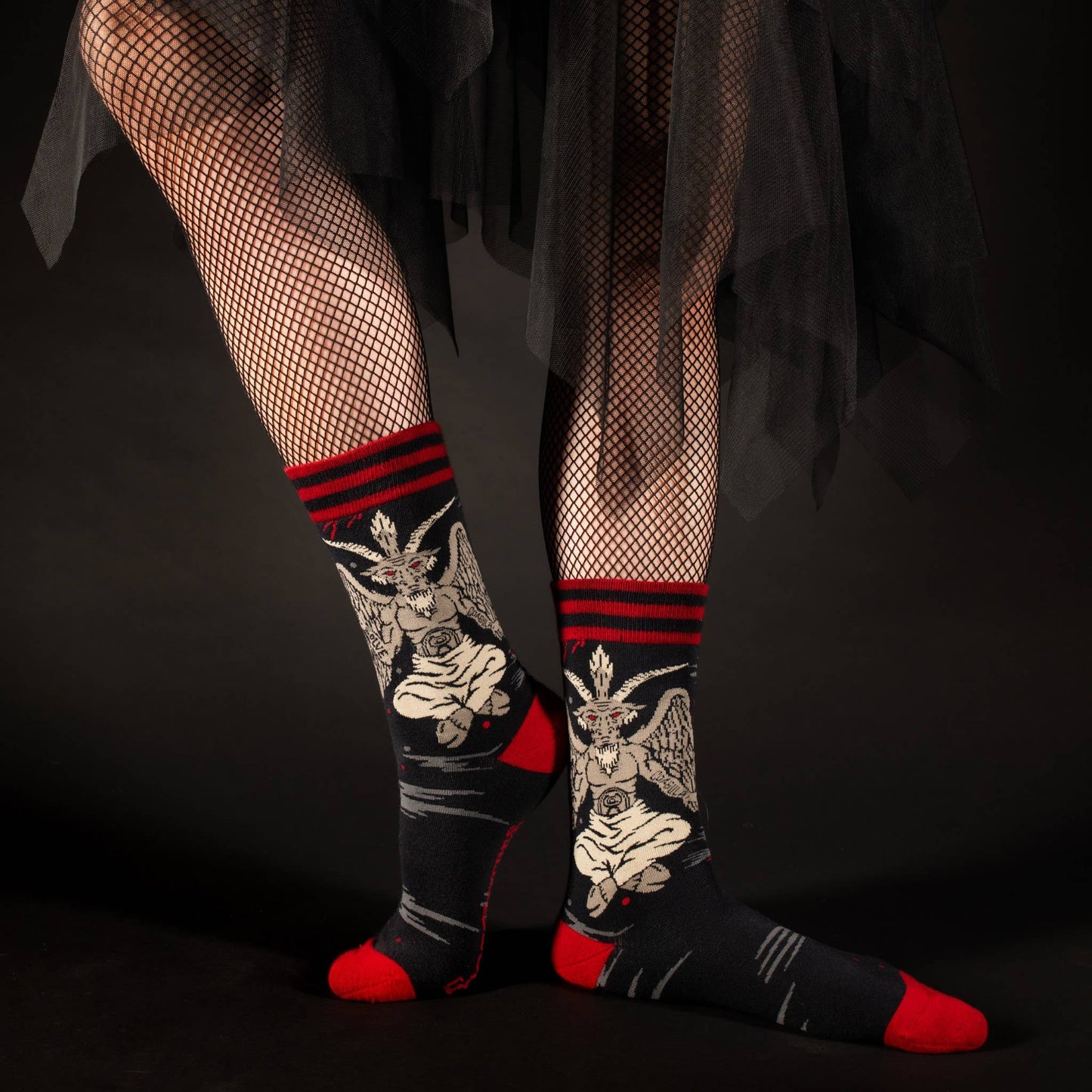 FootClothes LLC - Evil AF Baphomet Socks