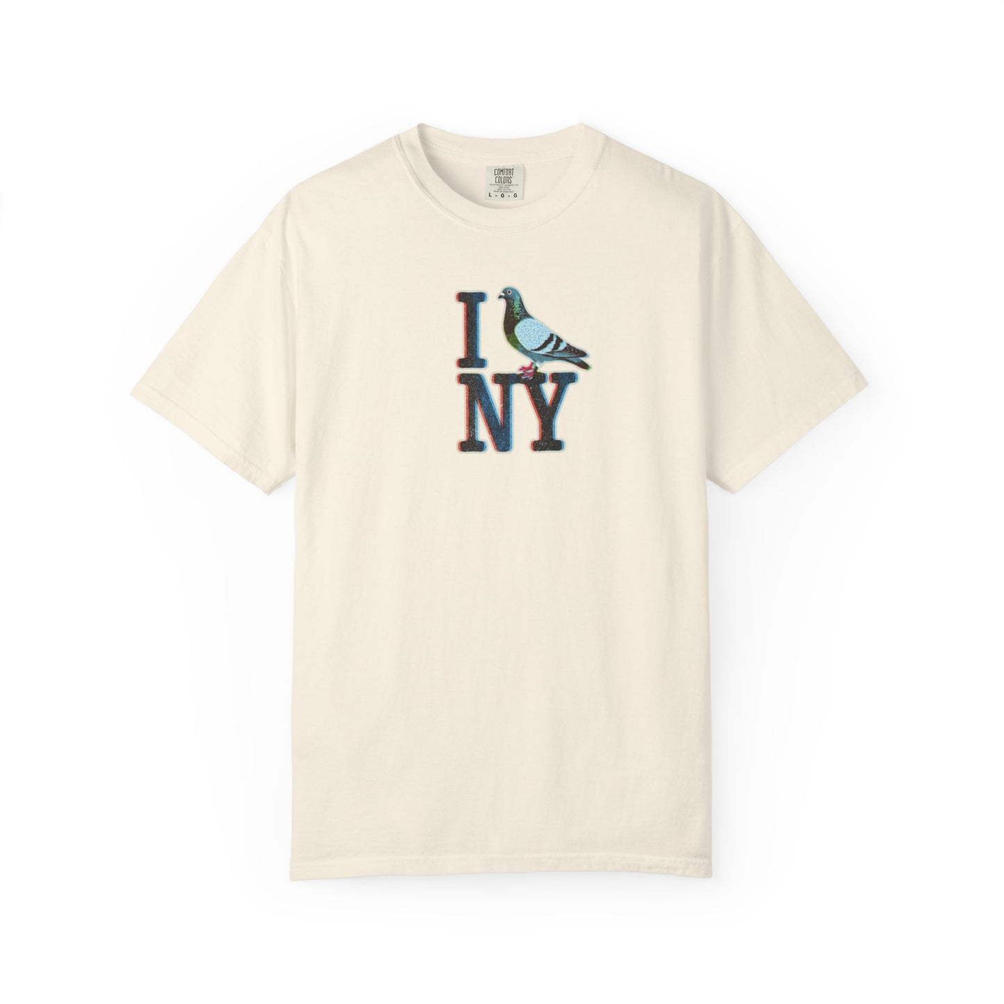I (Pigeon) NY T-Shirt — Retro New York City Pigeon Tee