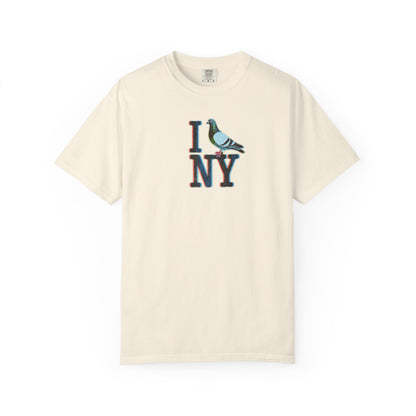 I (Pigeon) NY T-Shirt — Retro New York City Pigeon Tee