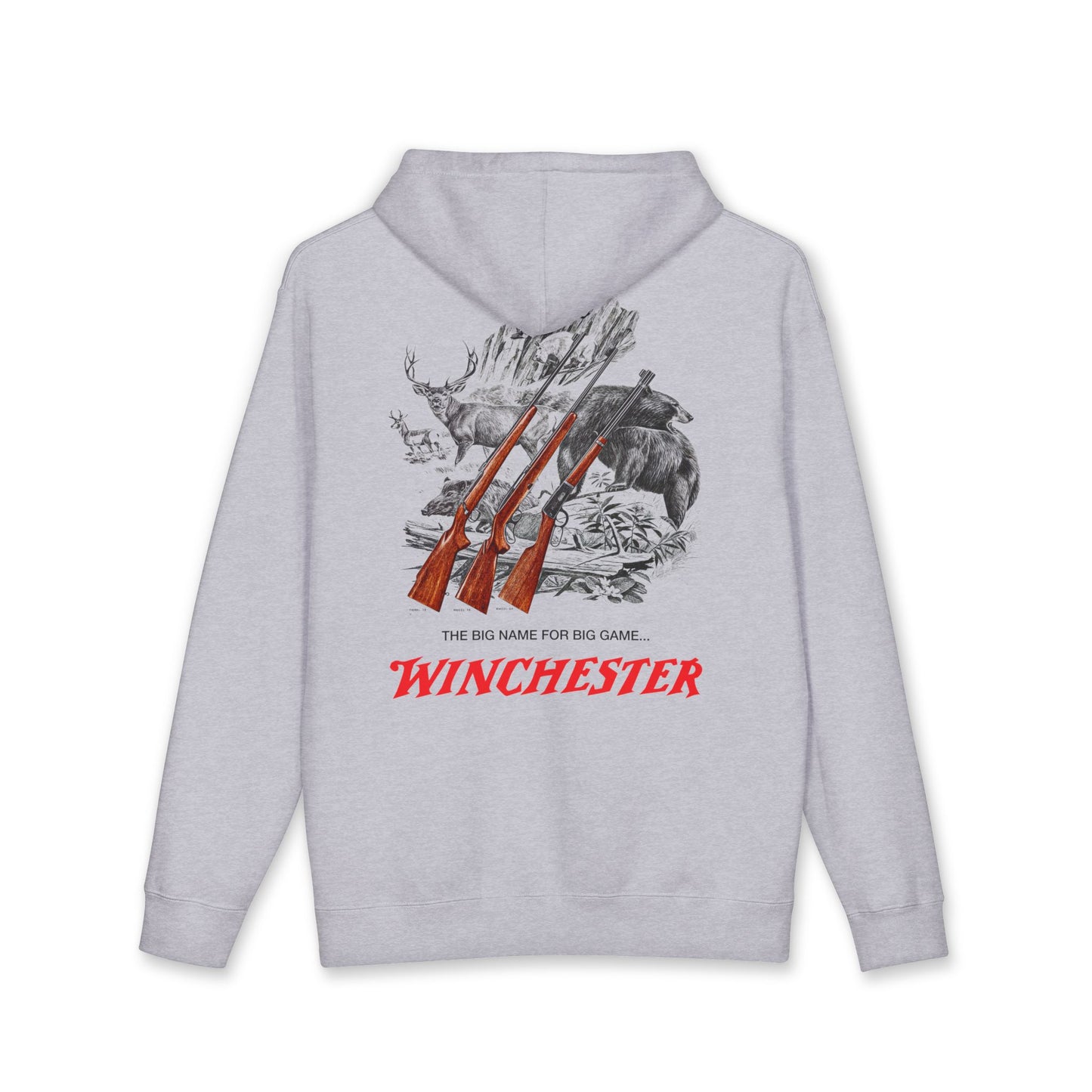 Vintage Game Hunting Retro Ad Hoodie