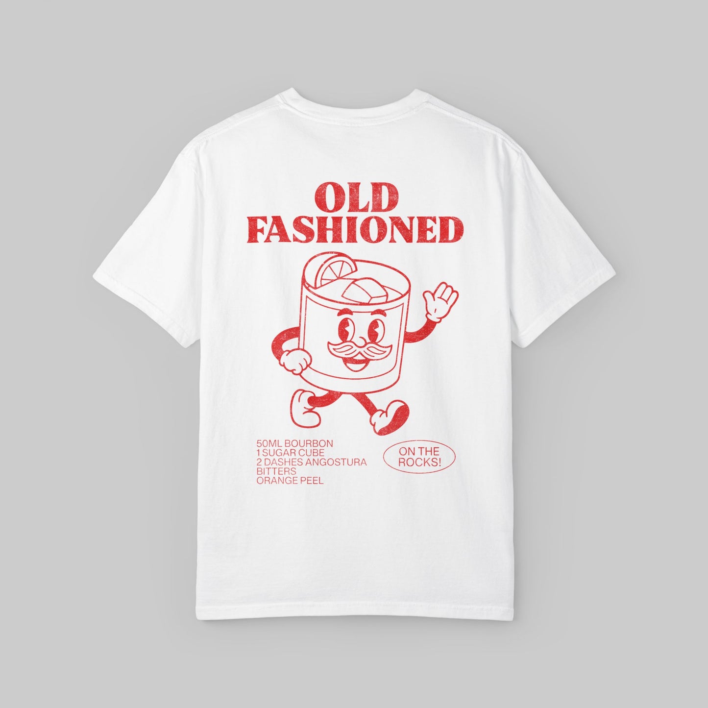 Retro Old Fashioned Cocktail Tee