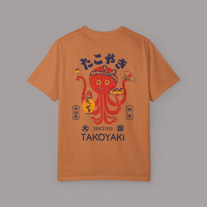 Japanese Street Food Takoyaki Octopus Graphic Tee