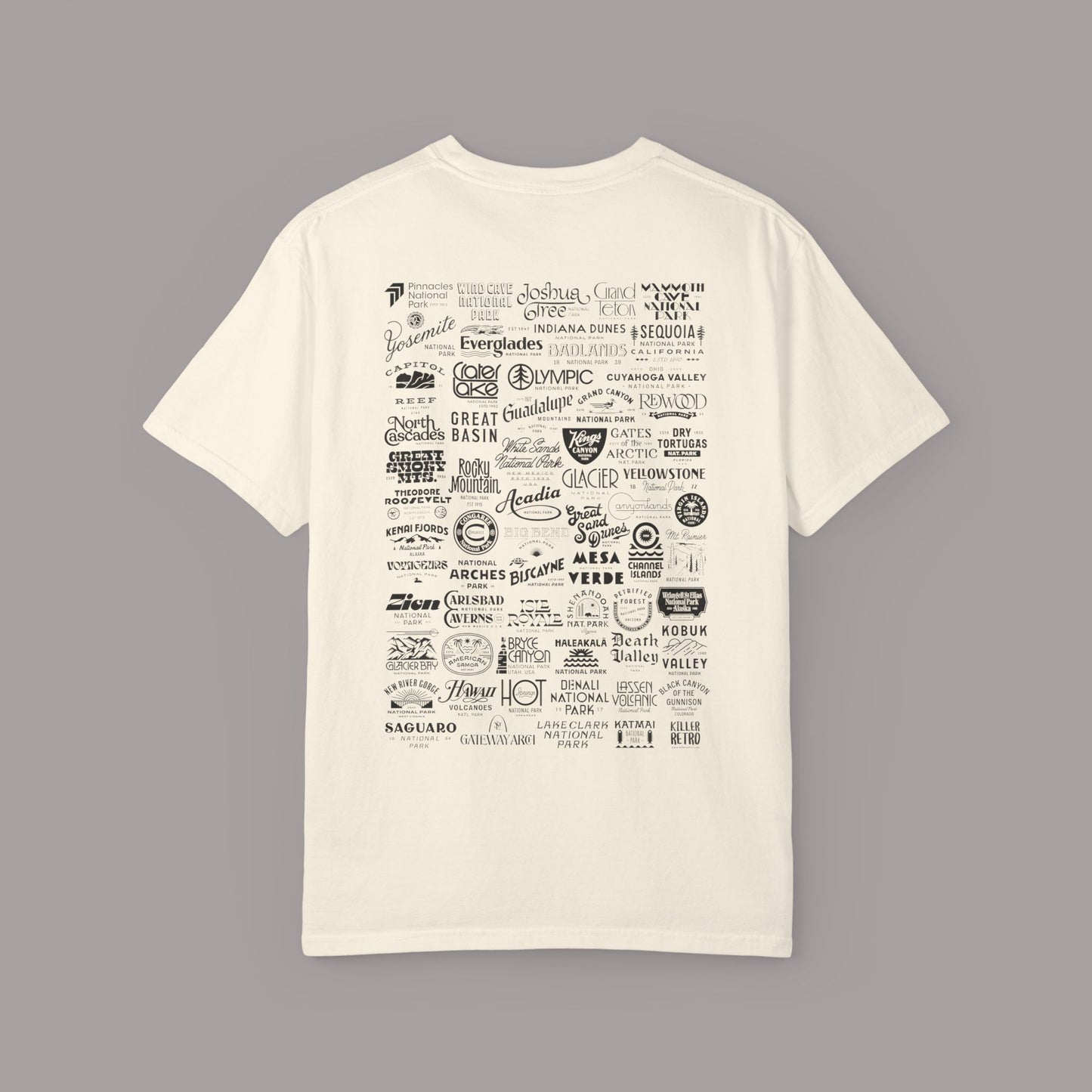 Vintage National Park Logo T-Shirt - Classic Outdoor Adventure Tee