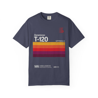 VHS  T-120 Vintage Video Tape Retro Graphic Tee.