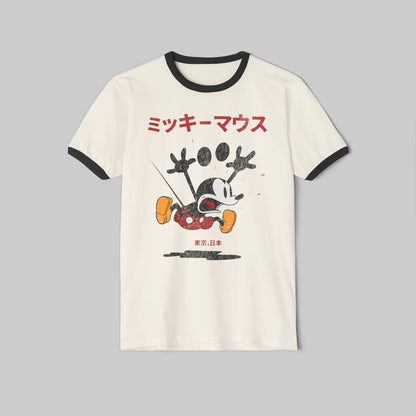 Vintage Style Japanese Mickey Ringer Tee