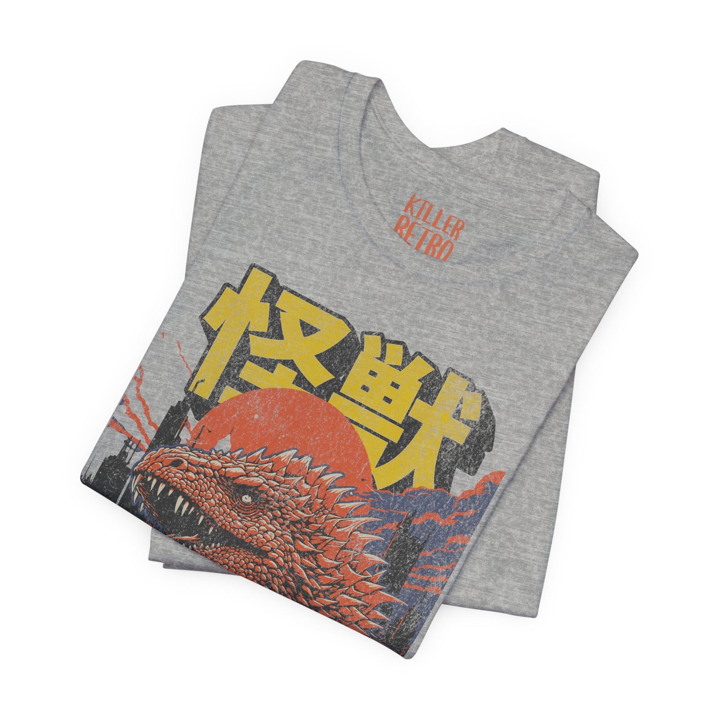 Retro Kaiju Monster Japanese Graphic Tee