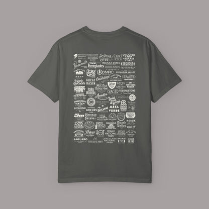 Vintage National Park Logo T-Shirt - Classic Outdoor Adventure Tee