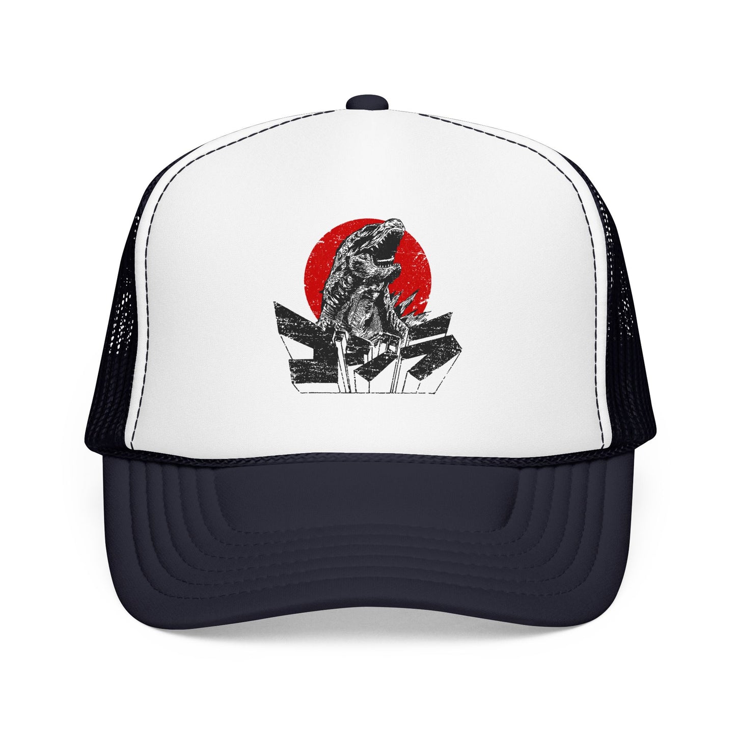 Kaiju Red Sun Trucker Hat