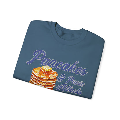Retro Pancakes & Panic Attacks Sweatshirt