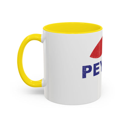 Peyote Parody Coffee Mug – Retro Distressed Graphic 11/15oz