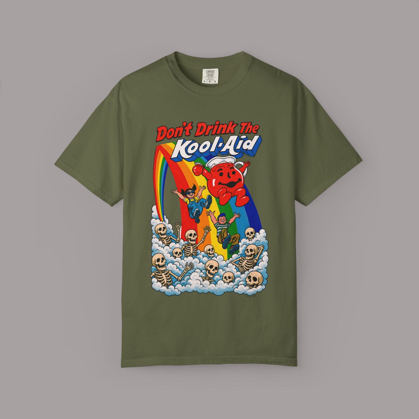 Retro Don't Drink The Kool-Aid Parody T-shirt
