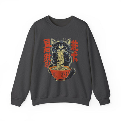 Cat Noodle Lover Crewneck Sweatshirt