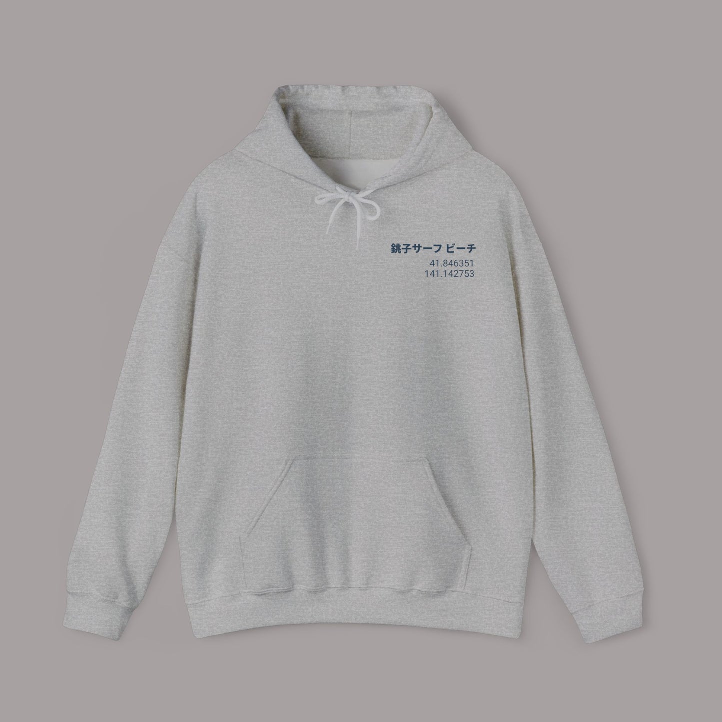Hokkaido Wave Retro Japanese Hoodie