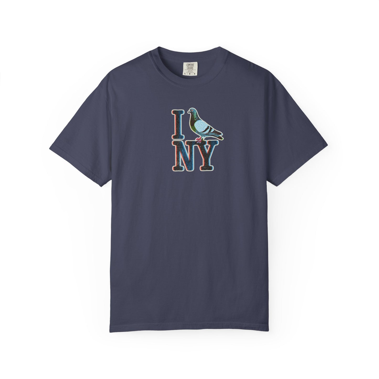 I (Pigeon) NY T-Shirt — Retro New York City Pigeon Tee