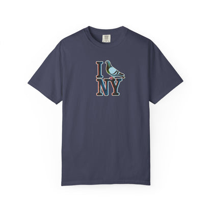 I (Pigeon) NY T-Shirt — Retro New York City Pigeon Tee