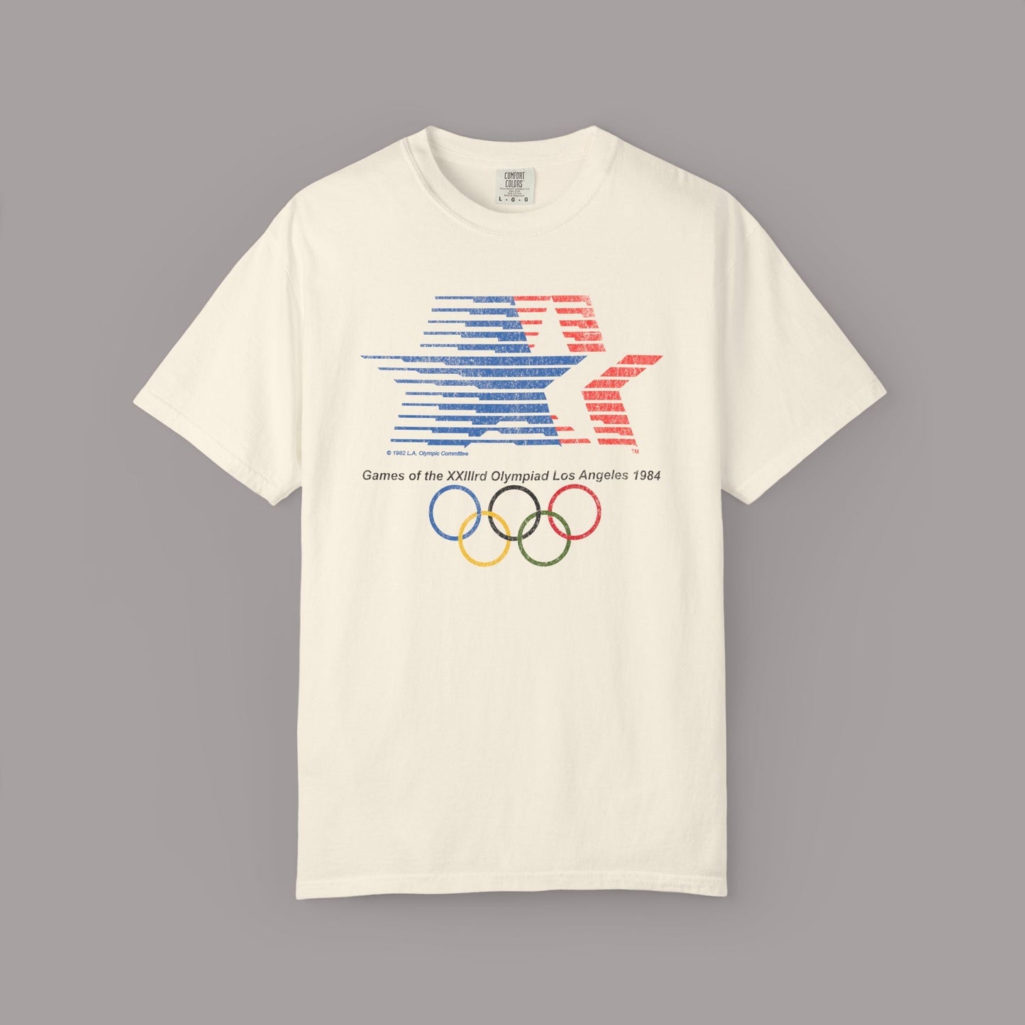 1984 LA Olympics Retro Graphic Tee