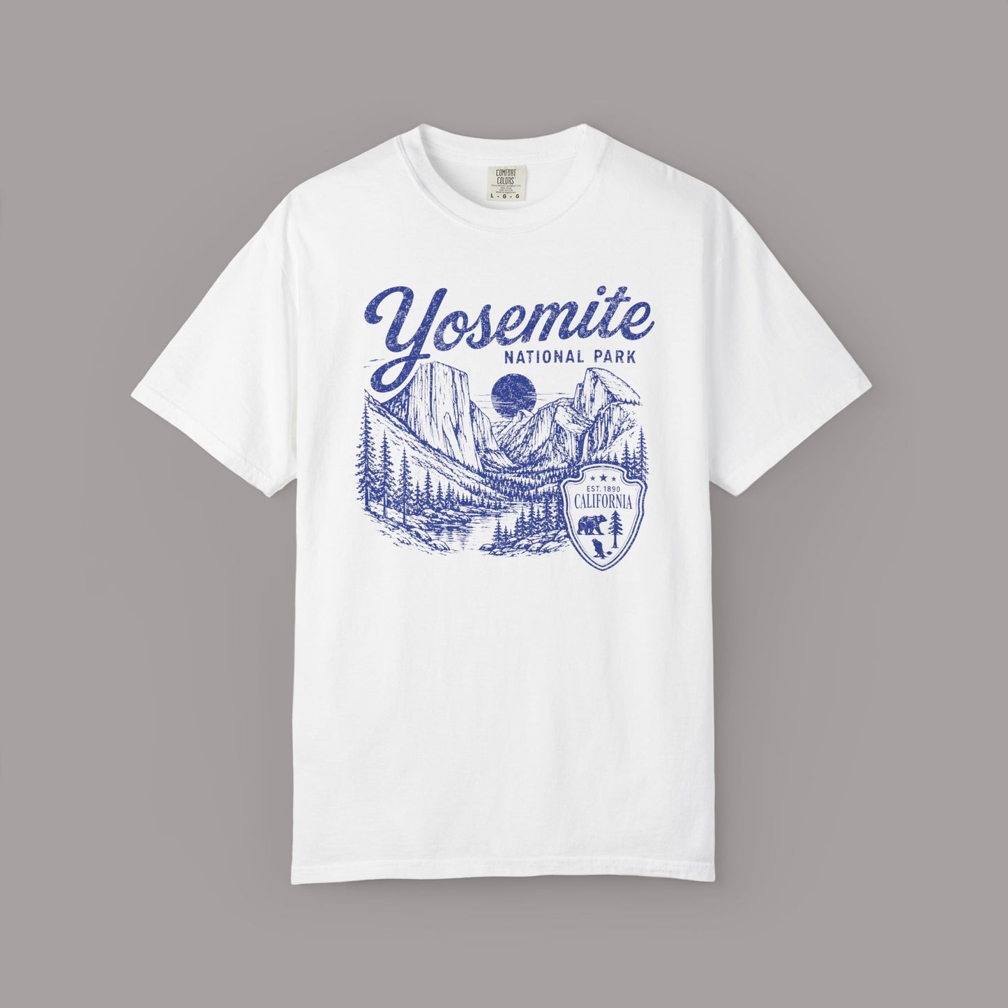 Yosemite National Park Vintage Style T-Shirt