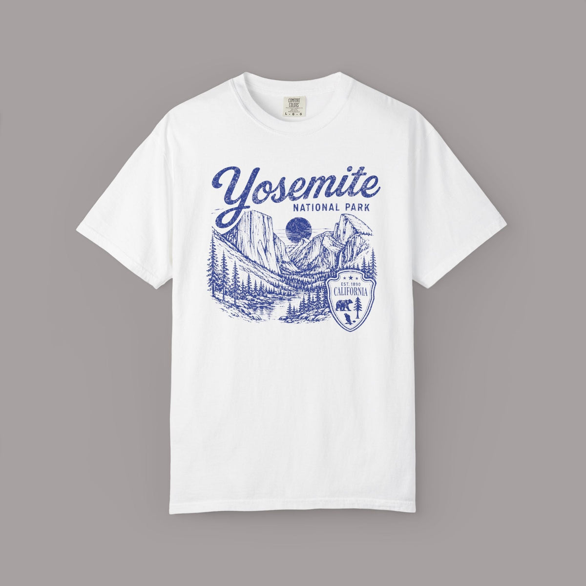 Yosemite National Park Vintage Style Graphic Tee
