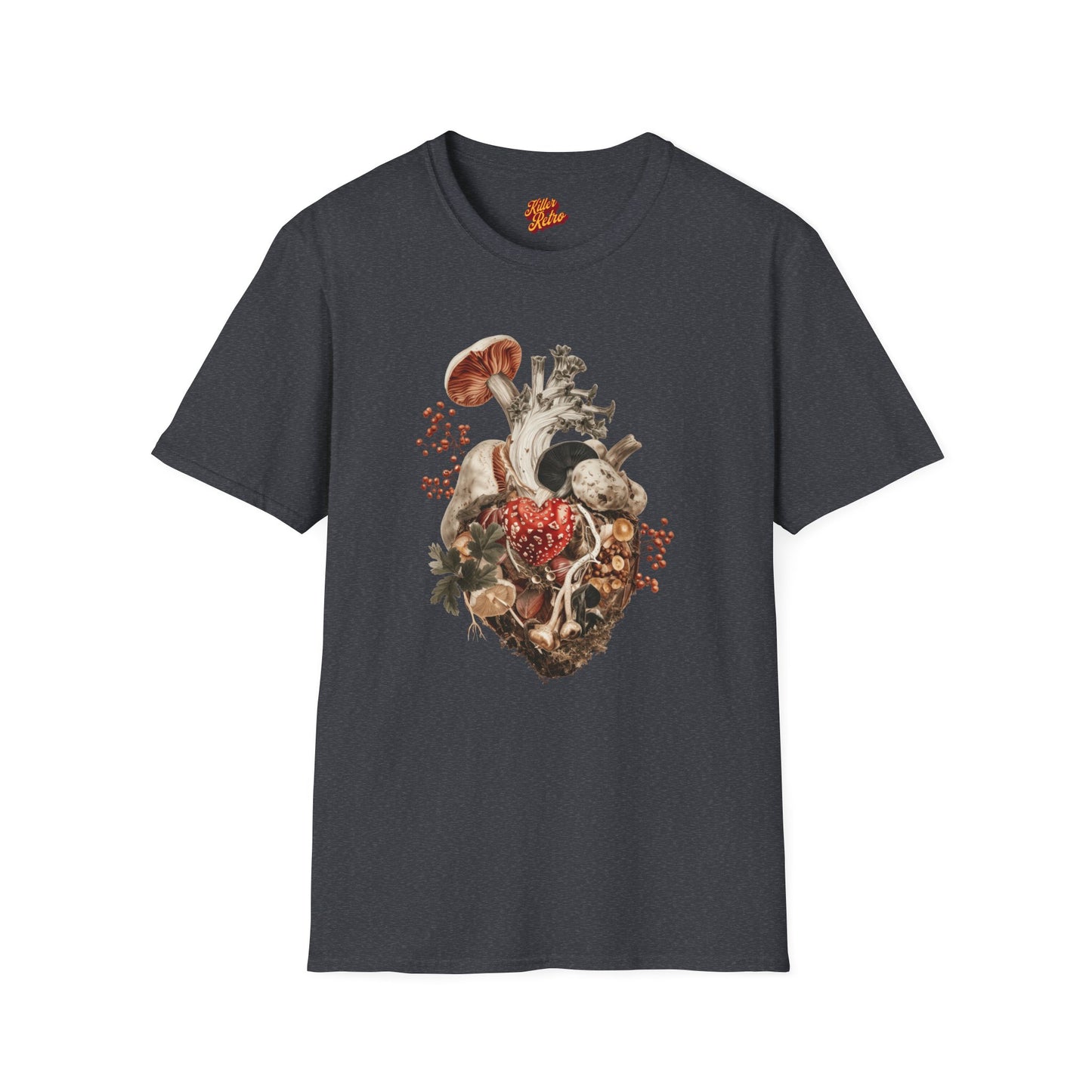 Pastoral Heart Retro Graphic T-Shirt - On Sale Now