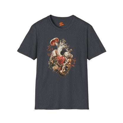 Pastoral Heart Retro Graphic T-Shirt - On Sale Now