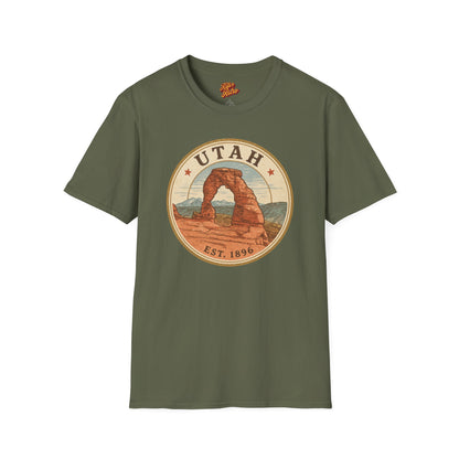 Vintage Utah Graphic T-Shirt for Nature Lovers