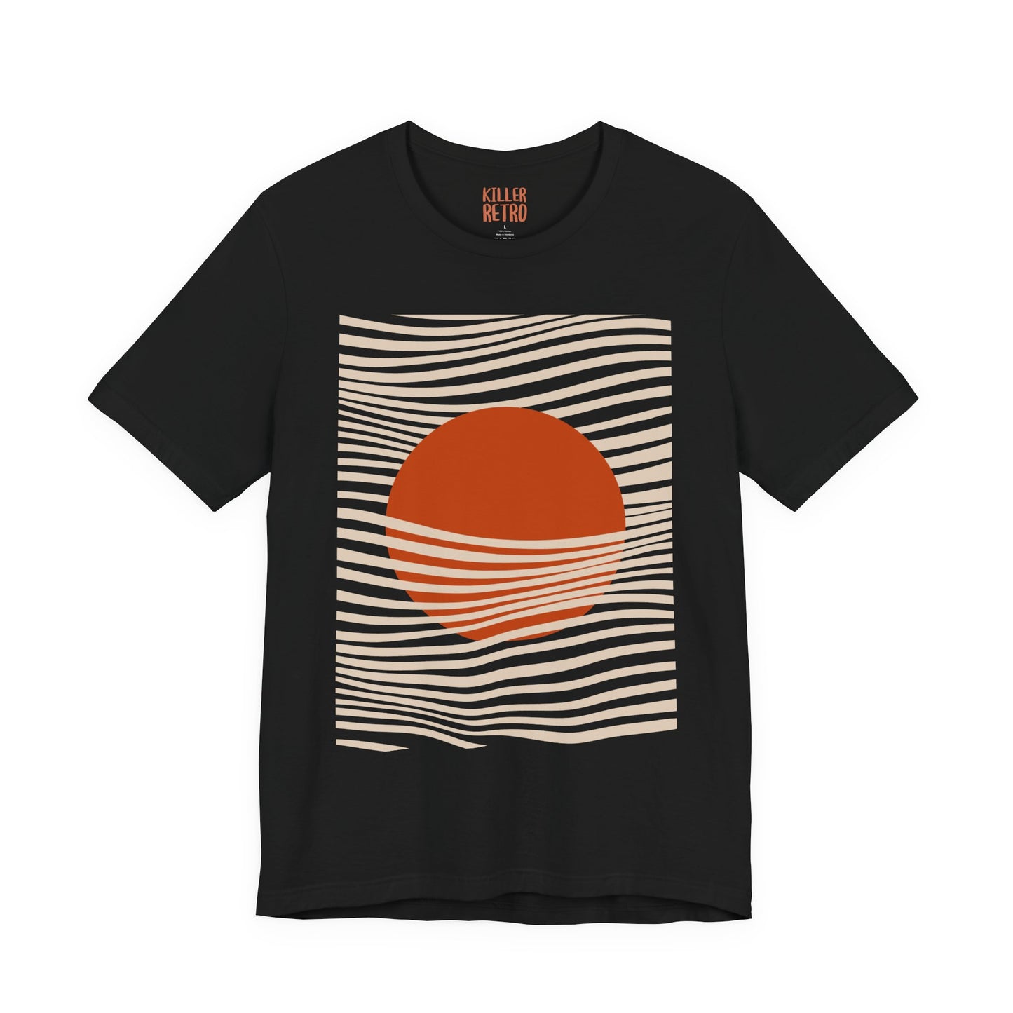 Retro Sunset Wave T-Shirt