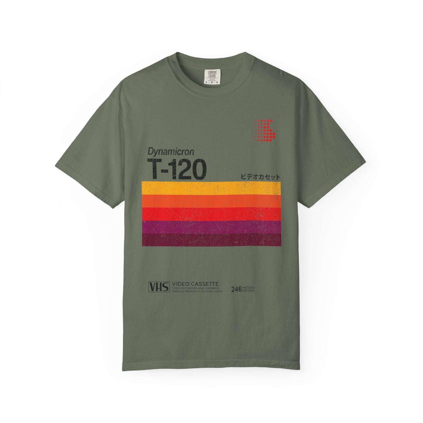 VHS  T-120 Vintage Video Tape Retro Graphic Tee.